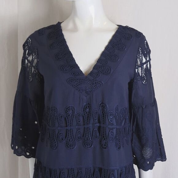 Sail to Sable Navy Tunic Size Small - Picture 2 of 7